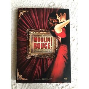 Moulin‎ Rouge Widescreen Special Ed Dvd 2001 Movie Nicole Kidman Ewan McGregor